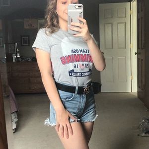 NWT Official Team USA 2016 Time Trials Tee